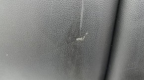 Rear seat cushion, 2nd row, left, Ford Escape MK3 13-19, black leather, wrinkled, needs cleaning