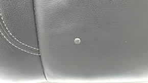 Rear seat cushion, 2nd row, left, Ford Escape MK3 13-19, black leather, wrinkled, needs cleaning