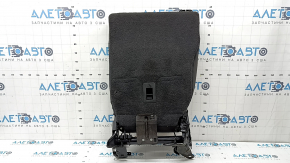 Back of the rear row of seats, 2nd row, right, Ford Escape MK3 13-17, black leather, worn back