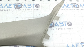 Front pillar trim, left upper BMW X7 G07 19-26 Elfenbein-Weiss, with plug, for dry cleaning