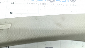 Front pillar trim, left upper BMW X7 G07 19-26 Elfenbein-Weiss, with plug, for dry cleaning
