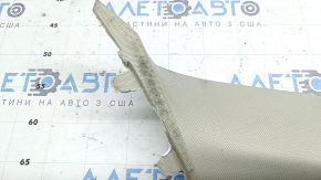 Front pillar trim, right upper BMW X7 G07 19-26 Elfenbein-Weiss, with plug, for dry cleaning