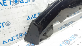 Front bumper lip Chevrolet Equinox EV 24-26, black gloss, scratches, dented, broken fastener, tear