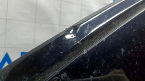Front bumper lip Chevrolet Equinox EV 24-26, black gloss, scratches, dented, broken fastener, tear