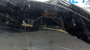 Front bumper lip Chevrolet Equinox EV 24-26, black gloss, scratches, dented, broken fastener, tear