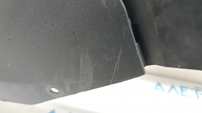 Front bumper lip Ford Escape MK3 17-19 rest, structure, for parking sensors, scratches