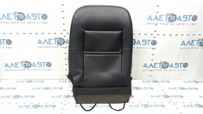 Ford Escape MK3 17-19 driver's seat back upholstery, leather, black, heated, ready to clean, attached