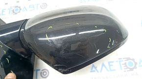 Right side mirror assembly BMW X7 G07 19-22 9 pins, turn signal, heating, memory, auto-dimming, BSM, camera, Shadow-Line, black, scratches, in glue