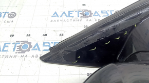 Right side mirror assembly BMW X7 G07 19-22 9 pins, turn signal, heating, memory, auto-dimming, BSM, camera, Shadow-Line, black, scratches, in glue