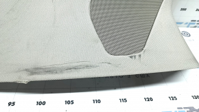 Rear left rear pillar trim BMW X7 G07 19-26 Elfenbein-Weiss under the speaker, with a plug, worn, needs dry cleaning, tears