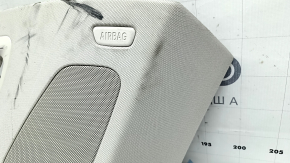 Rear left rear pillar trim BMW X7 G07 19-26 Elfenbein-Weiss under the speaker, with a plug, worn, needs dry cleaning, tears