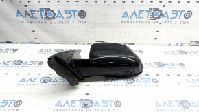 Left side mirror complete BMW X7 G07 19-22 9 pins, turn signal, heating, memory, auto-dimming, BSM, camera, Shadow-Line, black