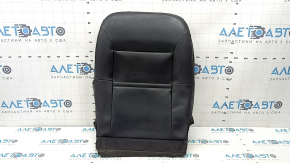 Ford Escape MK3 17-18 passenger seat back upholstery, black leather, heated