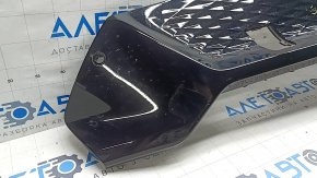Front bumper cover for Chevrolet Equinox EV 24-26, gloss black, without plug, screw holes, scratches, cracked paint, chip