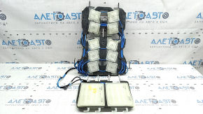 Massage mat for driver's seat BMW X7 G07 19-22 2 parts