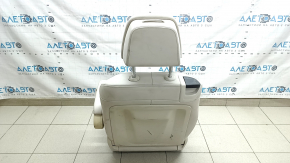 Seat 2nd row right BMW X7 G07 19-25 with airbag, electric, heated, for 6 seats, Vernasca leather, Elfenbein-Weiss, for dry cleaning, tears in the rear lower trim