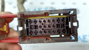 Wiring the rear bumper of the Jeep Cherokee KL 19-19 for BSM, for 6 parking sensors and foot-operated trunk opening