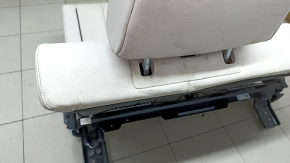 Rear row of seats 3rd row BMW X7 G07 19-22 electric, heated, for 6 seats, Elfenbein-Weiss leather, Comfort, dry-cleanable, torn seat belt latch lining
