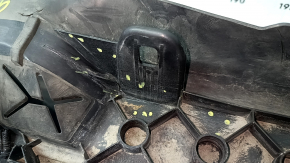 Lower radiator deflector blinds complete BMW X5 G05 19-23 3.0T with motor, broken fasteners, missing fragment, cracks