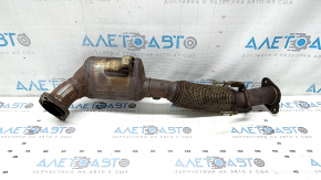 Ford Escape MK3 17-19 2.0T catalytic converter is rusty, mesh is torn