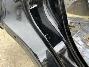 Quarter wing rear right Ford Escape MK3 13-19 on the body, black, dented, bumps