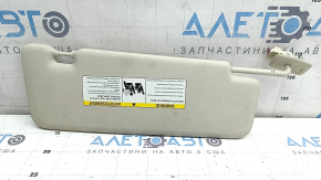 Left visor BMW X7 G07 19-26 Elfenbein-Weiss, without hook, dry cleanable