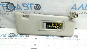 Right visor BMW X7 G07 19-26 Elfenbein-Weiss, without hook, dry cleanable