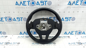 Naked steering wheel for Ford Escape MK3 17-19 rest, leather, heated, with paddle shifters, no buttons, scratches