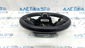 Naked steering wheel for Ford Escape MK3 17-19 rest, leather, heated, with paddle shifters, no buttons, scratches
