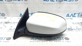 Left side mirror assembly Jeep Cherokee KL 14-23 7+7 pins, BSM, heated, backlight, turn signal, white, paint chips