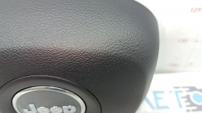 Airbag in the driver's steering wheel Jeep Cherokee KL 19-23 black, scratches