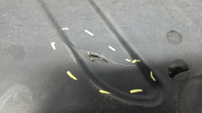 Rear left underbody protection Mercedes X167 GLS 20-26 cracks, breaks