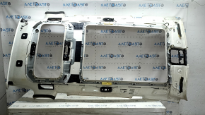BMW X7 G07 19-26 headlining for panoramic windows and 3rd row air vents, Elfenbein-Weiss, dry-cleanable, nicks, tears