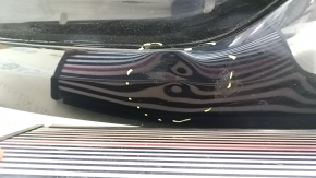 The trunk door is bare, the upper part of the BMW X7 G07 19-26 black 475, dented, bumped, in glue