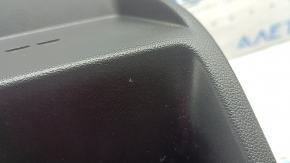 Rear lower center console trim for Chevrolet Equinox EV 24-26, black, scratches, chips