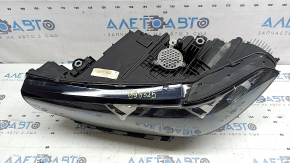 Front left headlight complete BMW X7 G07 19-22 LED with bracket and seal, for polishing, yellow LED