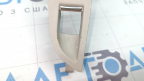 Front left window lift control trim BMW X7 G07 19-25 Elfenbein-Weiss, worn