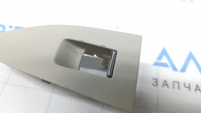 Front right window lift control trim BMW X7 G07 19-26 Elfenbein-Weiss, worn