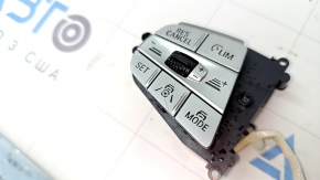 Steering wheel control buttons for BMW X7 G07 19-25 for radar and driver tracking camera, chrome, scratched