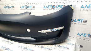 Tesla Model 3 18-23 bare front bumper for parking sensors