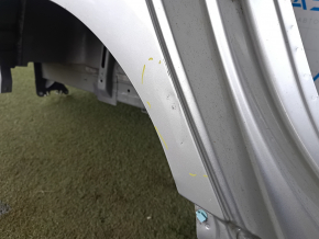 Quarter wing rear right Chevrolet Volt 16 - sawed off with the central pillar, silver, pokes