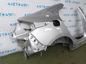 Quarter wing rear right Chevrolet Volt 16 - sawed off with the central pillar, silver, pokes
