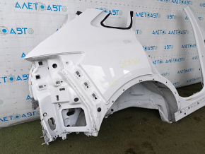 Quarter wing rear right Ford Escape MK4 20-26 sawed off with central pillar, white, ends