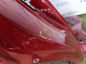 The quarter wing of the rear right VW Tiguan 18-24 long was sawed off, red, with bumps