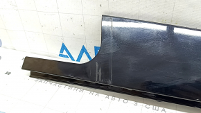 Door trim, side, rear left, BMW X5 G05 19-26, front, black gloss, scratches