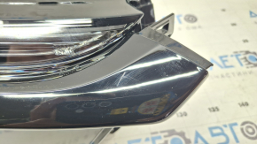 Front right headlight assembly Honda CRV 23-26 LED with black glossy molding, one mount after repair, scratch
