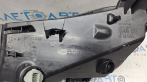 Front right headlight assembly Honda CRV 23-26 LED with black glossy molding, one mount after repair, scratch