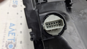 Front right headlight assembly Honda CRV 23-26 LED with black glossy molding, one mount after repair, scratch