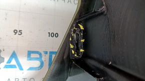 The front dashboard panel with AIRBAG Jeep Cherokee KL 19-19 is black, the air duct mounts are broken