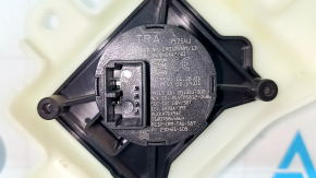 The ignition button Start-Stop Jeep Cherokee KL 14-23 has peeling paint and cracks
